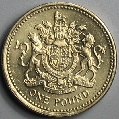 5 pound coins